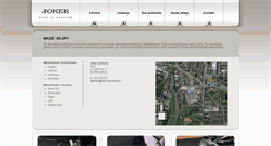 Desktop Screenshot of legnica.joker-garnitury.pl
