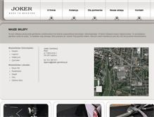 Tablet Screenshot of legnica.joker-garnitury.pl