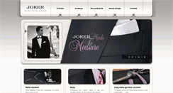 Desktop Screenshot of joker-garnitury.pl